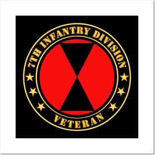 7th Infantry Division Veteran Posters and Art